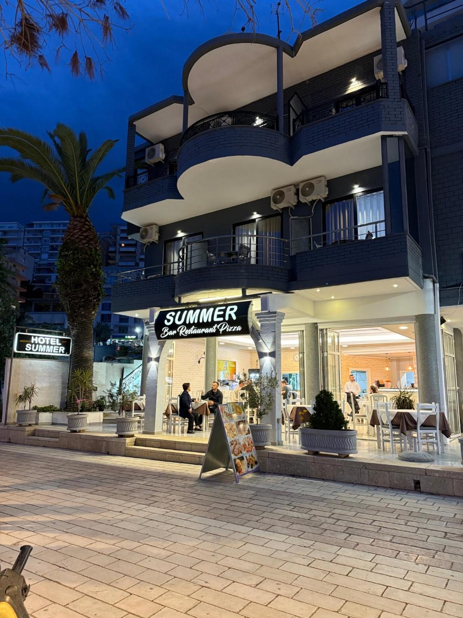 Hotel Summer Sarandë Eksteriør bilde